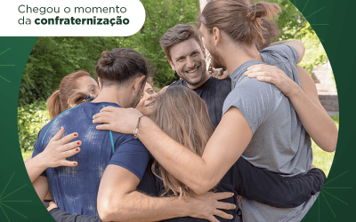 Chegou o momento da confraternização