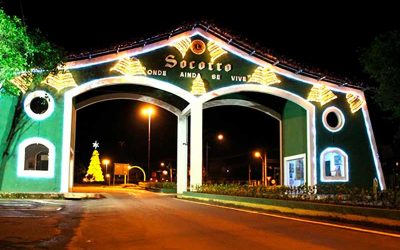 A magia do Natal em Socorro/SP