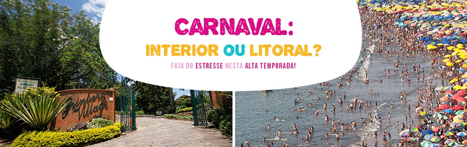 Carnaval: Interior ou Litoral?